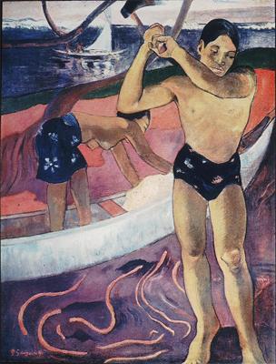 Gauguin's Man with an Axe