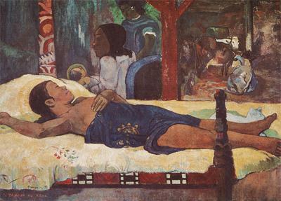 Gauguin's BIRTH OF CHRIST SON OF GOD